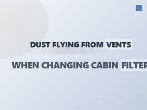 A Sudden Cloud of Dust From My Cabin Vent