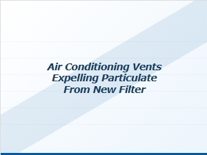 Addressing Particulate Emissions From New Air Conditioning Vents